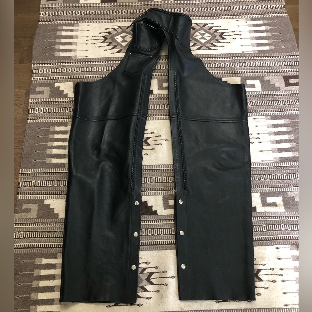 Leather Chaps and Jacket​
